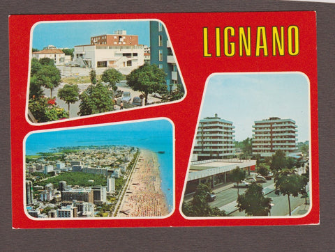 AK Lignano City. Il supermercato EPAM - aerea e panorama.