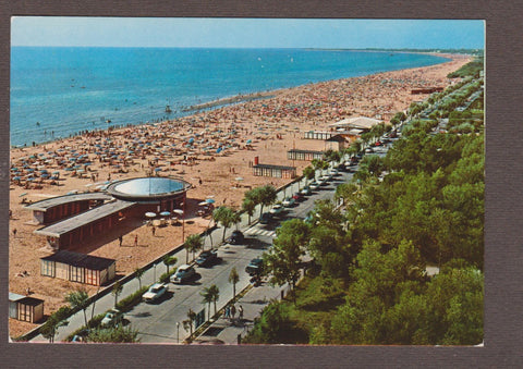 AK Lignano Sabbiadoro. Lungomare e spiaggia.
