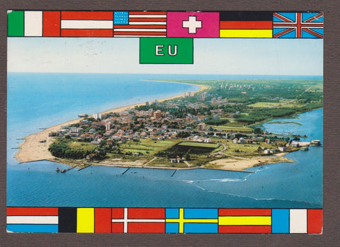 AK Lignano. Panorama della penisola dall'aereo.