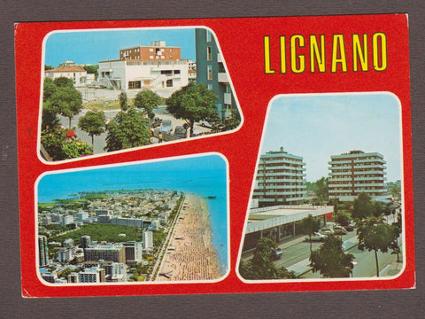 AK Lignano City. Il supermercato EPAM - aerea e panorama.