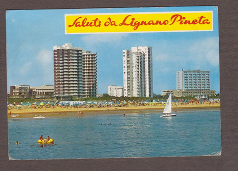 AK Saluti da Lignano Pineta.