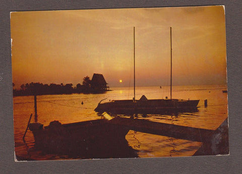 AK Lignano Sabbiadoro. Tramonto in laguna.