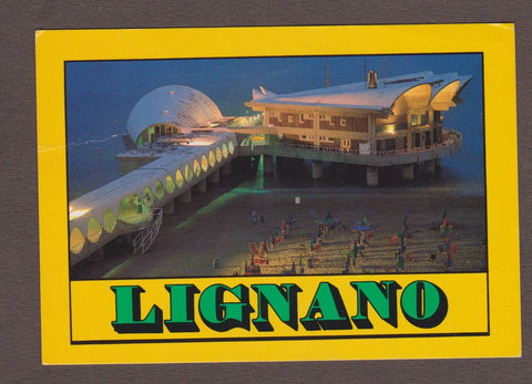 AK Lignano Sabbiadoro. Terrazza e mare - Notturno.