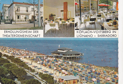 AK Lignano Sabbiadoro. Erholungsgemeinschaft der Theatergemeinschaft Köflach-Voitsberg.