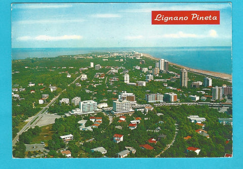 AK Lignano Pineta. Panorama aereo.
