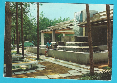 AK Lignano Pineta. La fontana.