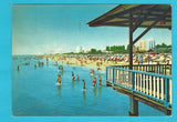 Ak Lignano Sabbiadoro. La spiaggia vista dalla terrazza.