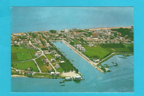 AK Lignano Sabbiadoro. Panorama dall‘aereo.