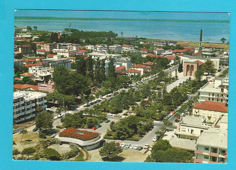 AK Lignano Sabbiadoro. Piazzale della Chiesa e Panorama della Laguna.
