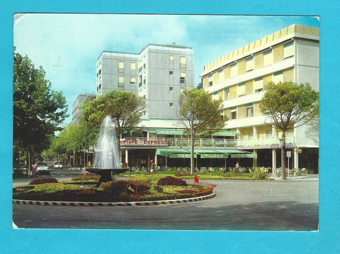 AK Lignano Sabbiadoro. Piazza della fontana e Via Tolmezzo.