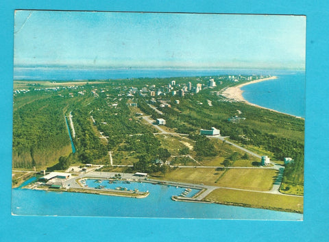 AK Lignano Riviera. Dall‘aereo Darsena Marina uno.