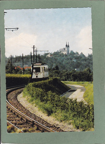 AK Linz an der Donau. Bergbahn am Pöstlingberg.