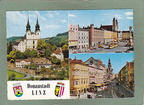 AK Donaustadt Linz.
