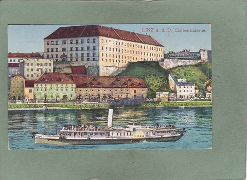 AK Linz a. d. Donau. Schlosskaserne.