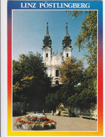 AK Linz. Pöstlingberg. Wallfahrtskirche Sieben Schmerzen Mariae.