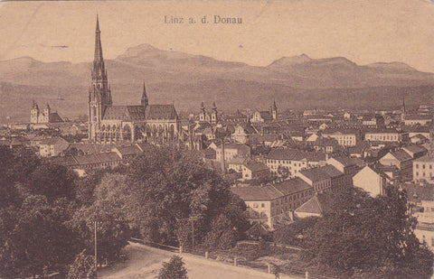 AK Linz a. d. Donau. (1918)