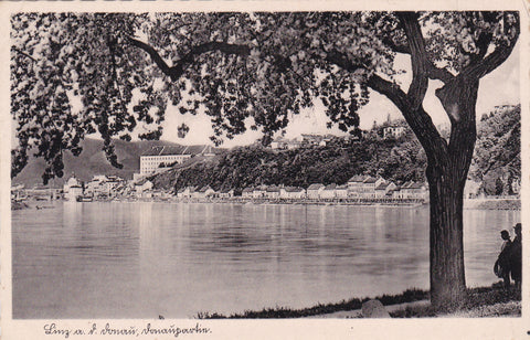 AK Linz an der Donau. Donaupartie.