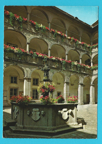 AK Linz an der Donau. Laubenhof im Landhaus.