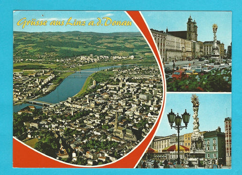 AK Grüsse aus Linz.