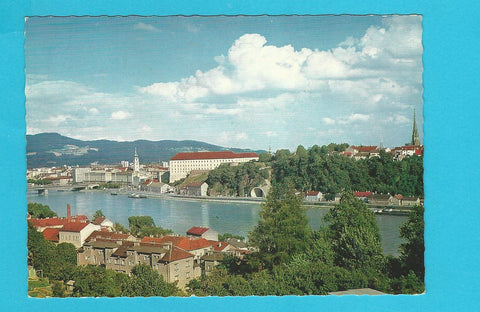 AK Linz. Blick vom Spazenberg.