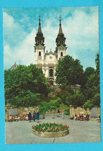 AK Linz an der Donau. Wallfahrts-Basilika am Pöstlingberg.
