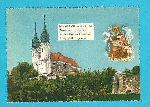 AK Linz an der Donau. Pöstlingberg - Basilika.