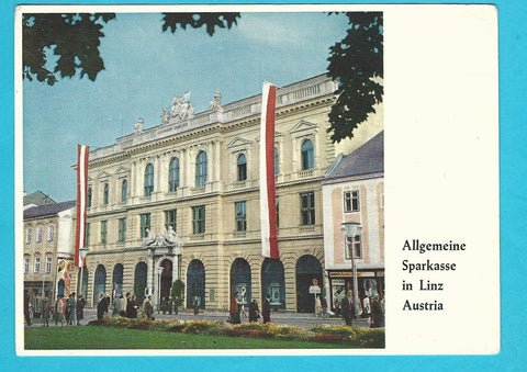 AK Allgemeine Sparkasse in Linz.