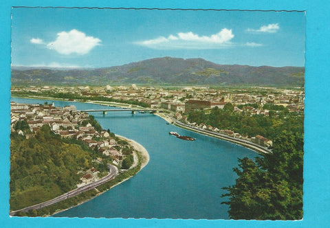 AK Linz an der Donau - mit Urfahr.