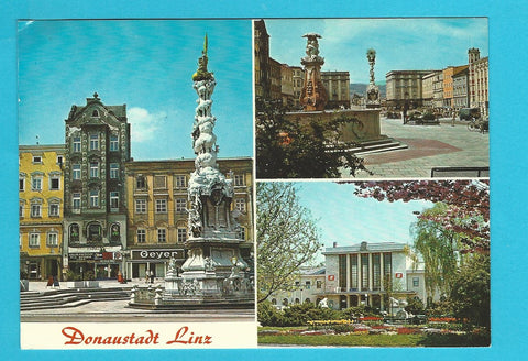 AK Donaustadt Linz.