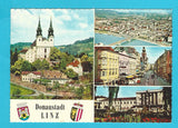 AK Donaustadt Linz.