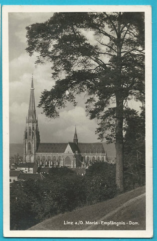 AK Linz. Maria-Empfängnis-Dom.