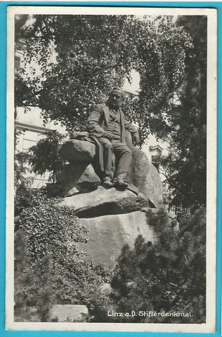 AK Linz. Stifterdenkmal.