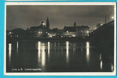 AK Linz. Landungsplatz.