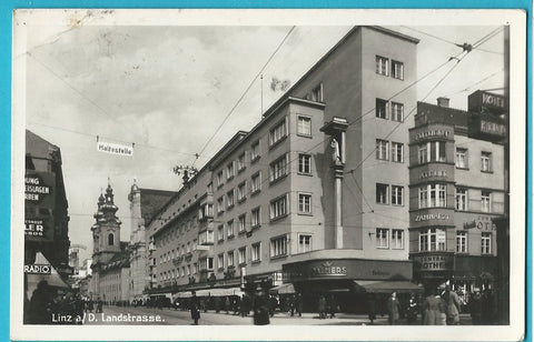 AK Linz. Landstrasse.