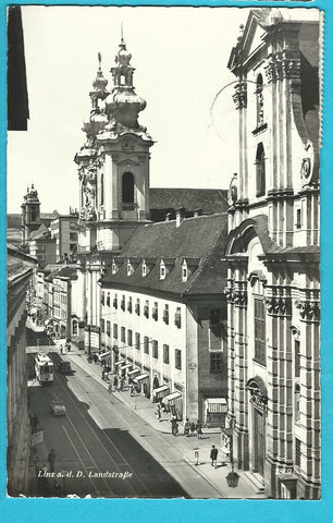 AK Linz. Landstraße.