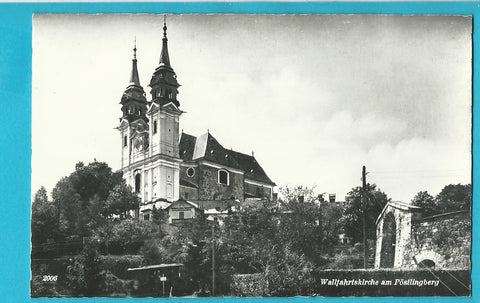 AK Linz. Wallfahrtskirche am Pöstlingberg.