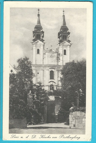 AK Linz. Kirche am Pöstlingberg.