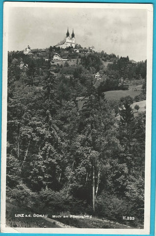 AK Linz. Motiv am Pöstlingberg.
