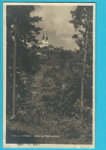 AK Linz. Motiv am Pöstlingberg. (1925)