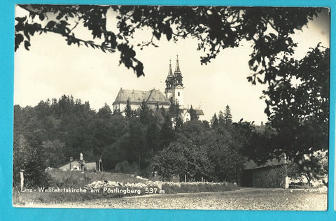 AK Linz. Wallfahrtskirche am Pöstlingberg.