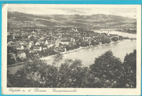 AK Urfahr an der Donau. Gesamtansicht. (1927)