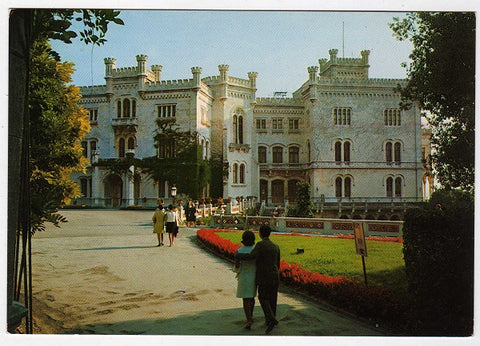 AK Trieste. Il Castello di Miramare.
