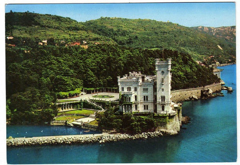 AK Trieste. Castello di Miramare.