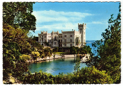 AK Trieste. Il Castello di Miramare.