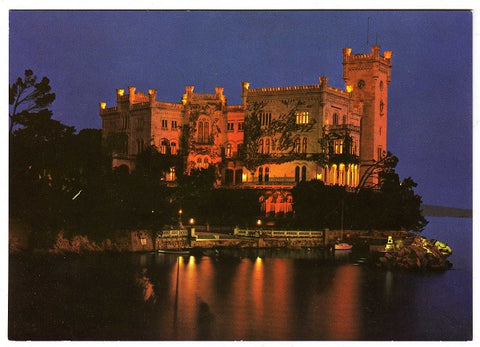 AK Trieste – Castello Miramare. Spettacolo „Suono e Luci“.