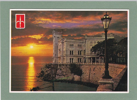 AK Trieste. Castello di Miramare.
