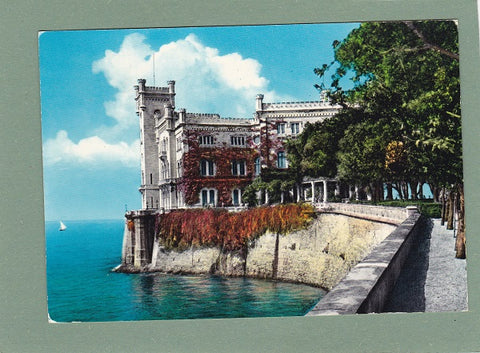 AK Trieste. Castello di Miramare.