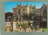 AK Trieste. Parco di Miramare – Il castello con la scalea d'approdo.