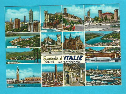 AK Souvenir d'Italie Italia settentrionale.