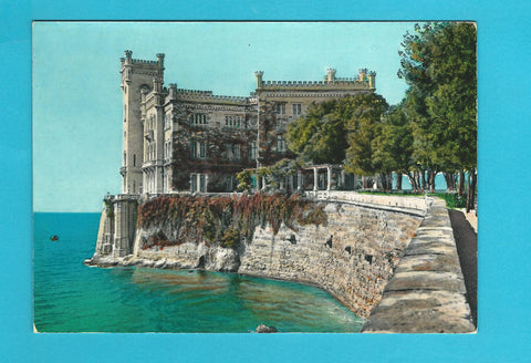 AK Trieste. Castello di Miramare.